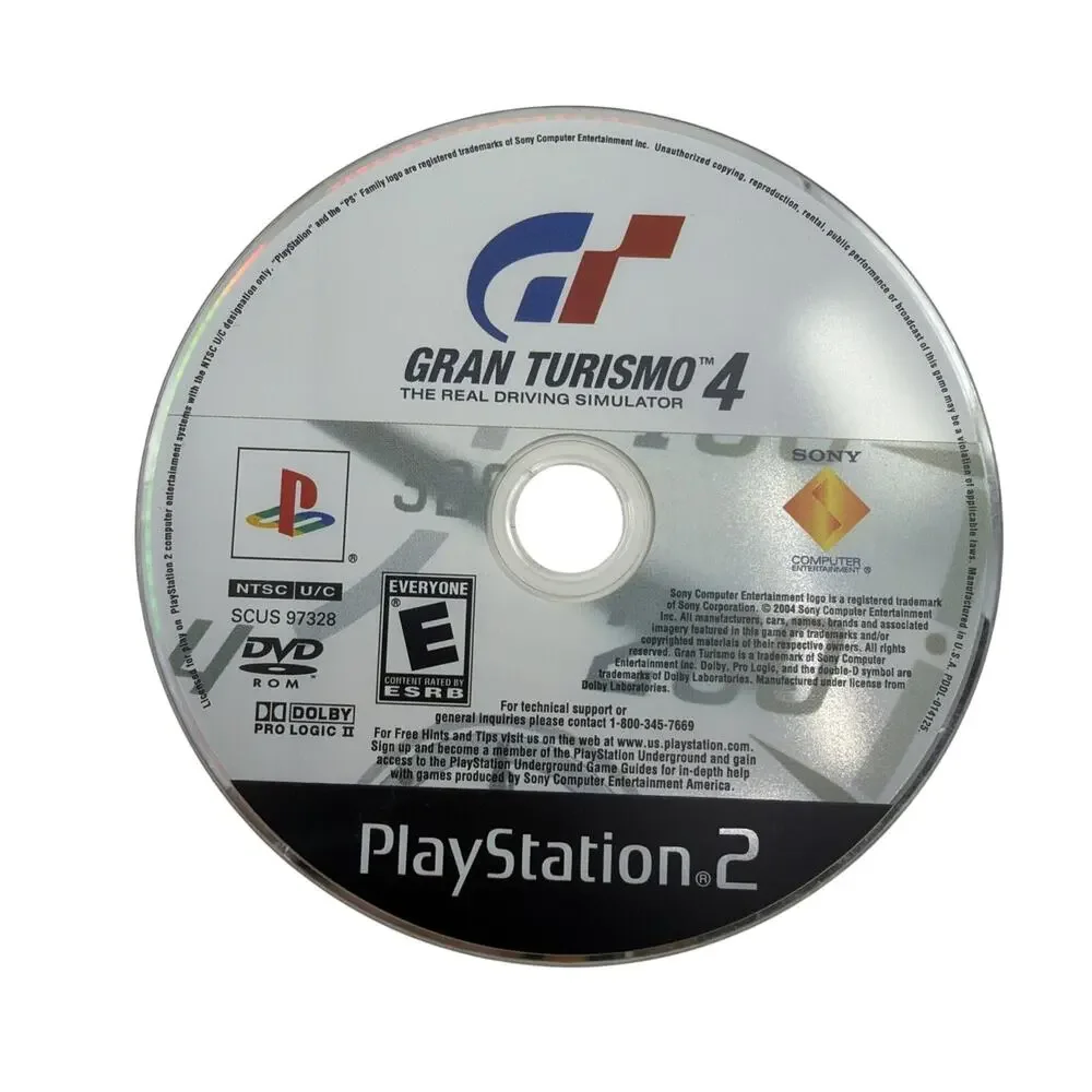 Gran Turismo 4 Sony PlayStation 2 PS2 CIB Complete Tested Working